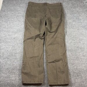 Weatherproof Pants Mens 36x30 Dark Olive Cotton Utility Outdoors W6F071SC